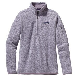 Patagonia Quarter Zip Better Sweater Tundra Purple | Size Medium